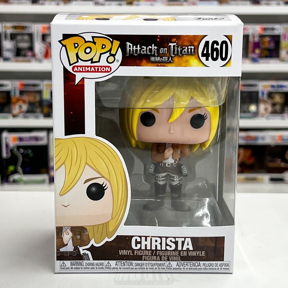 Funko Pop Anime Attack on Titan Christa Lenz 460 Animation Manga Vinyl Figure